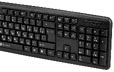 Клавиатура Oklick 180M черный PS/2