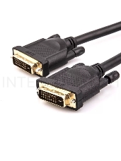 Кабель Aopen  DVI (24+1) M/M  1.8m, 2 фильтра Aopen/Qust <ACG442GD-1.8M>