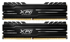 Память Adata 16GB DDR4 3200MHz XPG GAMMIX D10 Black Gaming Memory AX4U32008G16A-DB10 Non-ECC, CL16, 1.35V, Heat Shield, Kit (2x8GB), RTL