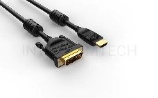 Кабель HDMI AM/DVI(24+1)M, 1.8м, CU, 1080P@60Hz, 2F, VCOM <CG484GD-1.8M>