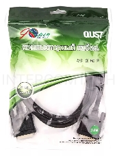 Кабель Aopen  DVI (24+1) M/M  1.8m, 2 фильтра Aopen/Qust <ACG442GD-1.8M>