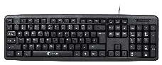 Клавиатура Oklick 90M черный USB