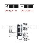 Кабель Aopen  DVI (24+1) M/M  1.8m, 2 фильтра Aopen/Qust <ACG442GD-1.8M>