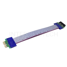 Переходник кабель удлинитель PCI-E x1 Female to PCI-E x1 Male, Espada EPCIEM-PCIEF18r