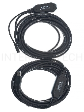 Кабель-адаптер USB3.0-repeater, удлинительный активный <Am-->Af> 10м VCOM <CU827>