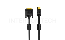 Кабель HDMI AM/DVI(24+1)M, 1.8м, CU, 1080P@60Hz, 2F, VCOM <CG484GD-1.8M>