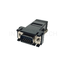 Удлинитель VGA male to RJ45 female Espada (по витой паре) (EVGAM to RJ45F) (39467)