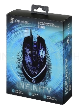 Мышь Oklick 888G черный оптическая (3200dpi) USB (6but)