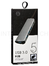 Адаптер концентратор USB 3.1 Type-A --> 4 USB3.0 Alum Shell HUB + PD , VCOM <CU4383A>