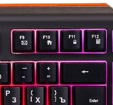 Клавиатура Oklick 710G черный/серый USB Multimedia