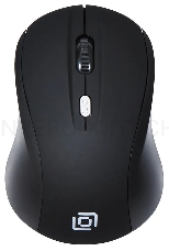 Мышь Oklick 415MW black optical (1600dpi) cordless USB (4but)