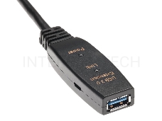 Кабель-адаптер USB3.0-repeater, удлинительный активный <Am-->Af> 15м QUST/qust<ACU827A-15M>