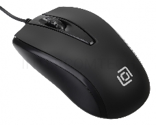 Мышь Oklick 325M черный оптическая (1000dpi) USB (2but)