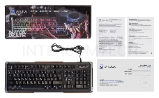 Клавиатура Oklick 710G черный/серый USB Multimedia