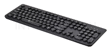 Клавиатура Oklick 400MR черный USB slim Multimedia