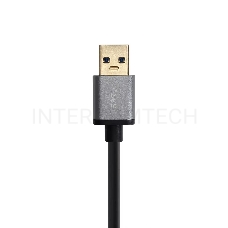 Адаптер концентратор USB 3.1 Type-A --> 4 USB3.0 Alum Shell HUB + PD , VCOM <CU4383A>