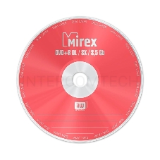 Диск DVD+R Mirex 8.5 Gb, 8x, Slim Case (1), Dual Layer (1/50)