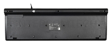 Клавиатура проводная Oklick 480M черный/серый USB slim Multimedia