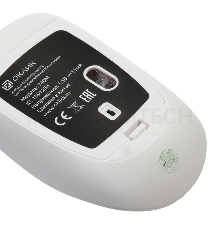 Клавиатура + мышь Oklick 240M клав:белый мышь:белый USB беспроводная slim Multimedia