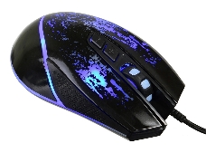 Мышь Oklick 888G черный оптическая (3200dpi) USB (6but)