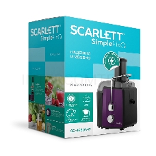 Соковыжималка центробежная Scarlett SC-JE50S47 фиолетовый