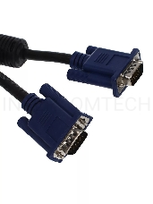 Кабель монитор-SVGA card (15M-15M) 3.0м 2 фильтра VCOM
