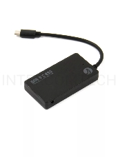 Хаб VCOM USB3.1 Type-CM --> 4*USB3.0 (F)