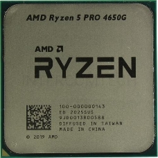 Процессор AMD Ryzen 5 PRO 4650G, 3700MHz AM4, 65W, 100-000000143 OEM