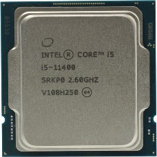 Процессор Intel Core i5-11400 (2.6GHz/12MB/6 cores) LGA1200 ОЕМ, UHD Graphics 730 350MHz, TDP 65W, max 128Gb DDR4-3200, CM8070804497015SRKP0