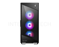 Корпус MSI MPG VELOX 100R 2xUSB 3.0, 1xType C, 4x120mm ARGB Fan, ARGB Control Board, Tempered Glass Window, Glass Front Panel, Brown Box  (829315)