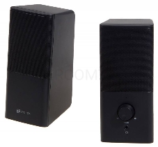 Колонки Oklick OK-128 2.0 черный 6Вт