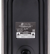 Колонки Oklick OK-128 2.0 черный 6Вт