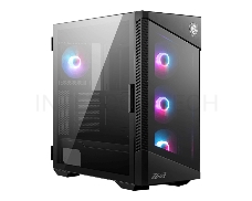 Корпус MSI MPG VELOX 100R 2xUSB 3.0, 1xType C, 4x120mm ARGB Fan, ARGB Control Board, Tempered Glass Window, Glass Front Panel, Brown Box  (829315)