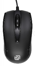 Мышь Oklick 325M черный оптическая (1000dpi) USB (2but)
