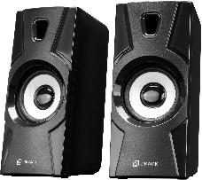 Колонки Oklick OK-119 2.0 черный 4Вт