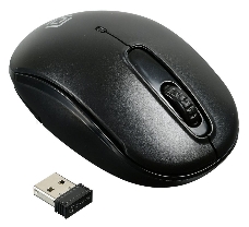 Мышь Oklick  505MW черный оптическая (1000dpi) беспроводная USB (2but)