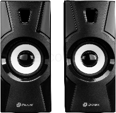 Колонки Oklick OK-119 2.0 черный 4Вт