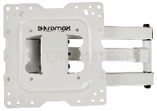 Кронштейн Kromax DIX-18 white, 22-65, max 40 кг, max VESA 400x400 мм