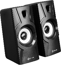 Колонки Oklick OK-119 2.0 черный 4Вт