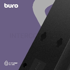 Сетевой фильтр Buro 600SH-16-1.8-B 1.8м (6 розеток) черный (коробка)