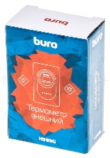 Термометр Buro H999E/G/T серебристый/черный