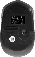 Мышь Oklick 488MW серый/черный оптическая (1600dpi) беспроводная USB (3but)