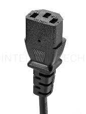 Кабель компьютер-розетка Aopen 1.8метра 220V (EURO) VDE 3G*0,5mm2 QUST ACE021-1.8M