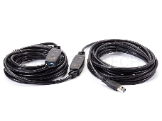 Кабель-адаптер USB3.0-repeater Aopen, удлинительный активный <Am-->Af> 10м