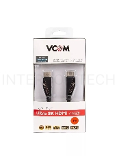 Кабель HDMI 19M/M,ver. 2.1, 8K@60 Hz 1m VCOM <CG860-1M>