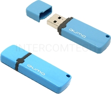 Флэш Диск QUMO 8GB Optiva 02 Blue QM8GUD-OP2-blue