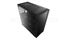 Корпус DeepCool MATREXX 55 V3 ADD-RGB 3F Black (DP-ATX-MATREXX55V3-AR-3F), E-ATX, ATX, mATX, Mini-ITX, Midi-Tower, без БП, с окном, подсветка, 2xUSB 2.0, USB 3.0, Audio