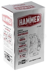 Насос дренажный Hammer NAP900D  900Вт 14000л/ч высота 8,5м частицы до 35мм