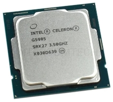 Процессор Intel Celeron G5905 Soc-1200 (CM8070104292115S RK27) (3.5GHz/Intel UHD Graphics 610) OEM