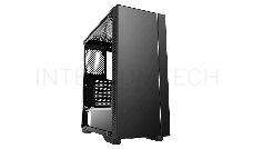 Корпус DeepCool MATREXX 55 V3 ADD-RGB 3F Black (DP-ATX-MATREXX55V3-AR-3F), E-ATX, ATX, mATX, Mini-ITX, Midi-Tower, без БП, с окном, подсветка, 2xUSB 2.0, USB 3.0, Audio